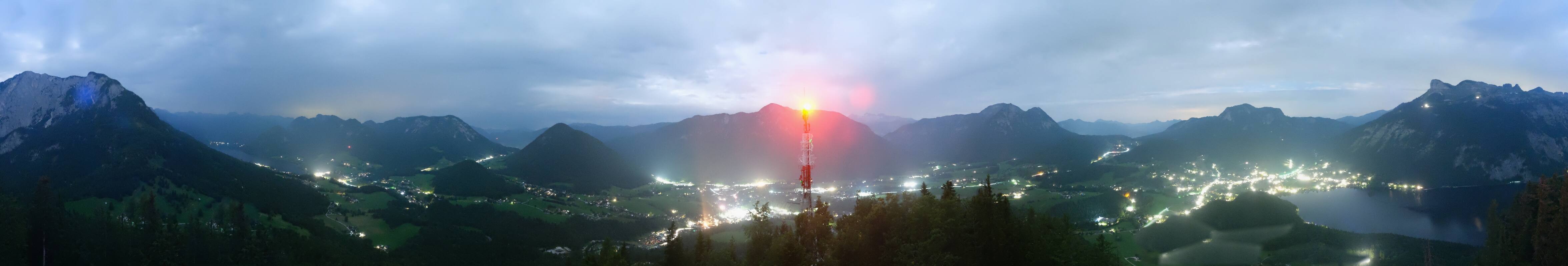 Archiv Foto Webcam Altaussee - Aussichtsturm Tressensteinwarte