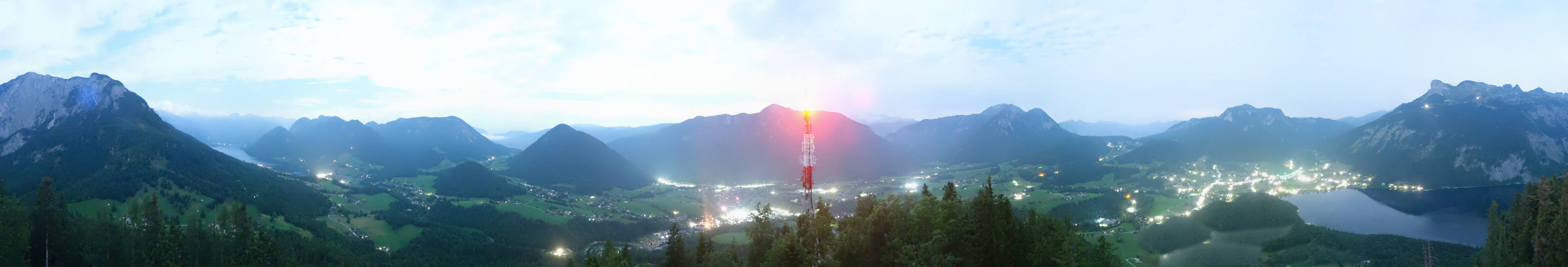 Archiv Foto Webcam Altaussee - Aussichtsturm Tressensteinwarte