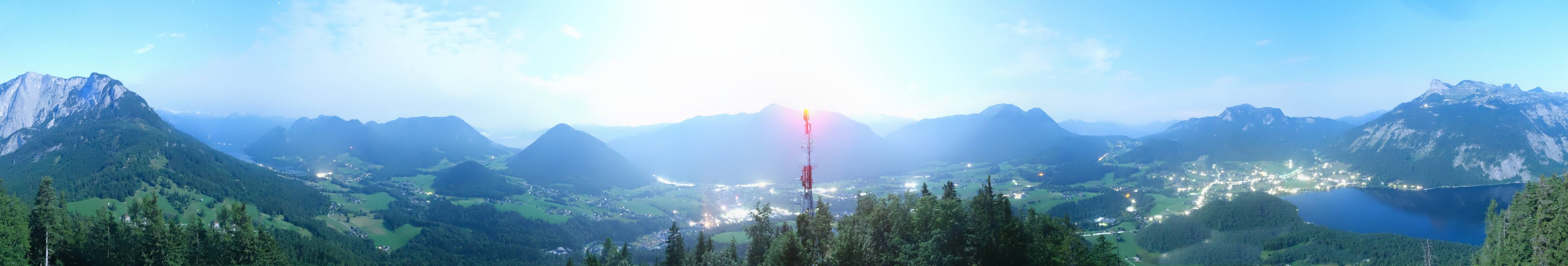 Archiv Foto Webcam Altaussee - Aussichtsturm Tressensteinwarte