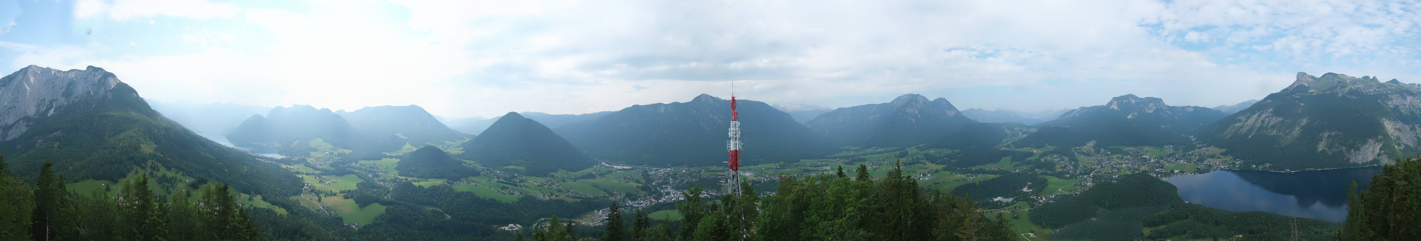 Archiv Foto Webcam Altaussee - Aussichtsturm Tressensteinwarte