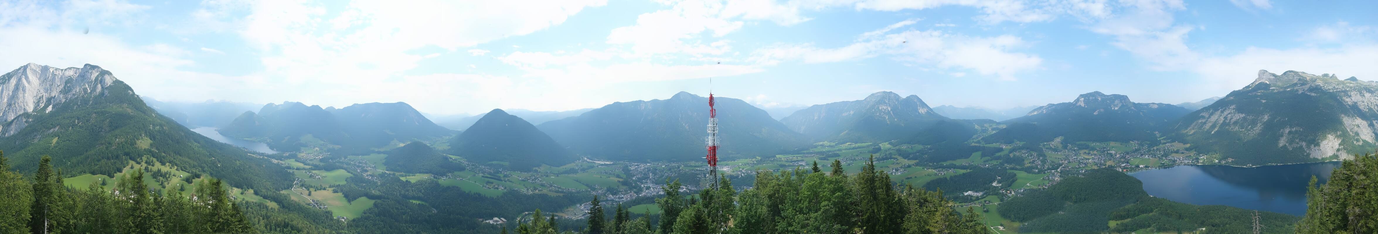 Archiv Foto Webcam Altaussee - Aussichtsturm Tressensteinwarte
