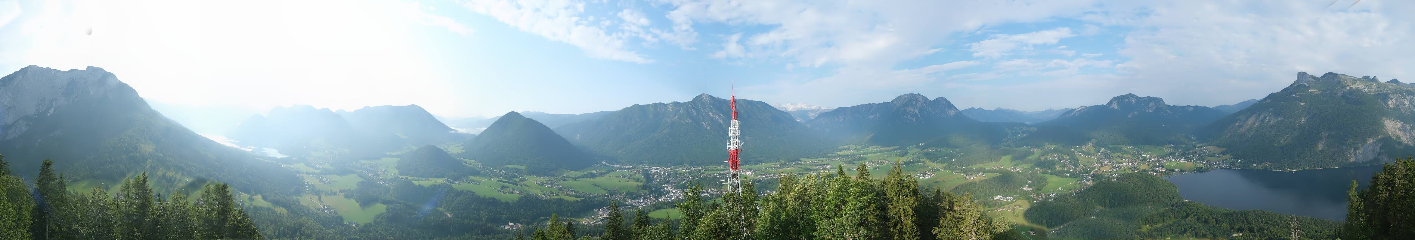 Archiv Foto Webcam Altaussee - Aussichtsturm Tressensteinwarte