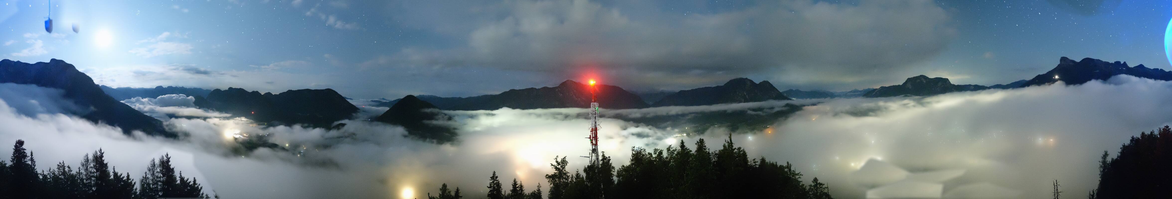 Archiv Foto Webcam Altaussee - Aussichtsturm Tressensteinwarte