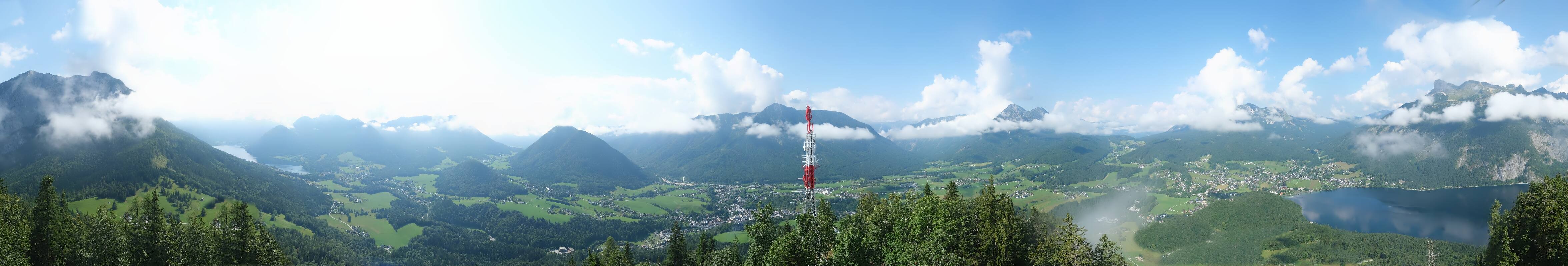 Archiv Foto Webcam Altaussee - Aussichtsturm Tressensteinwarte