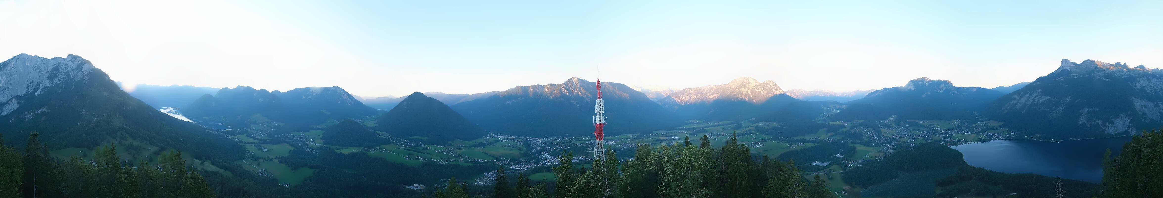 Archiv Foto Webcam Altaussee - Aussichtsturm Tressensteinwarte