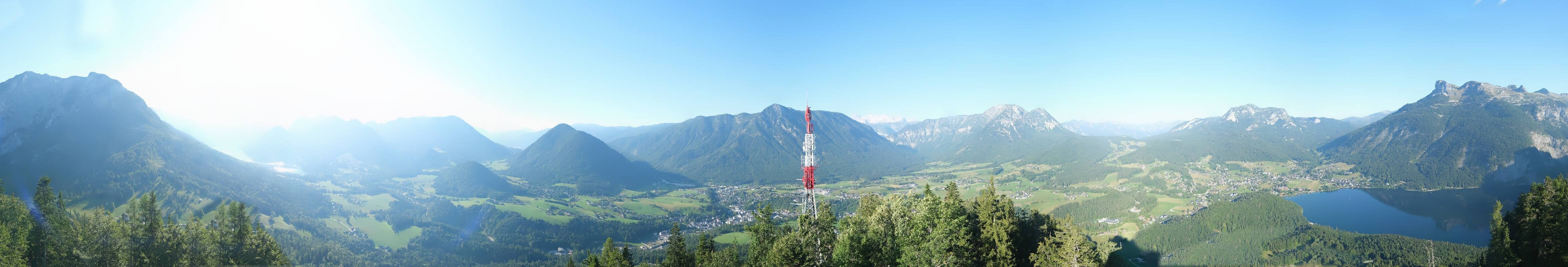 Archiv Foto Webcam Altaussee - Aussichtsturm Tressensteinwarte