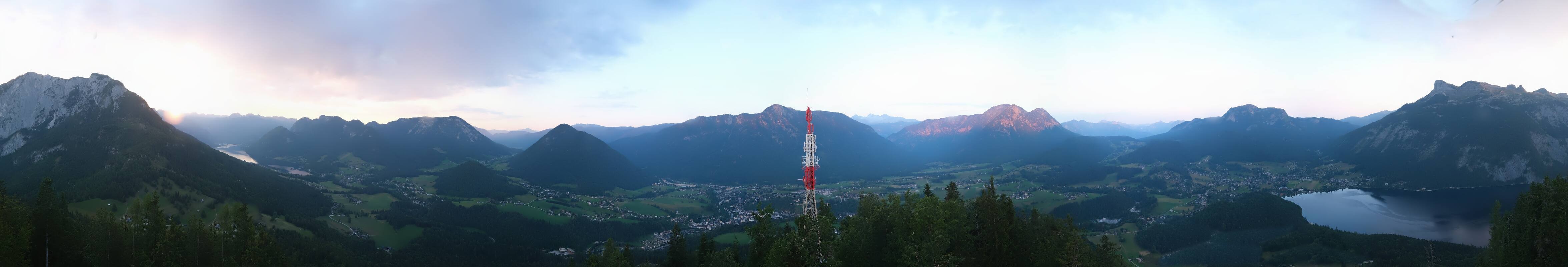 Archiv Foto Webcam Altaussee - Aussichtsturm Tressensteinwarte