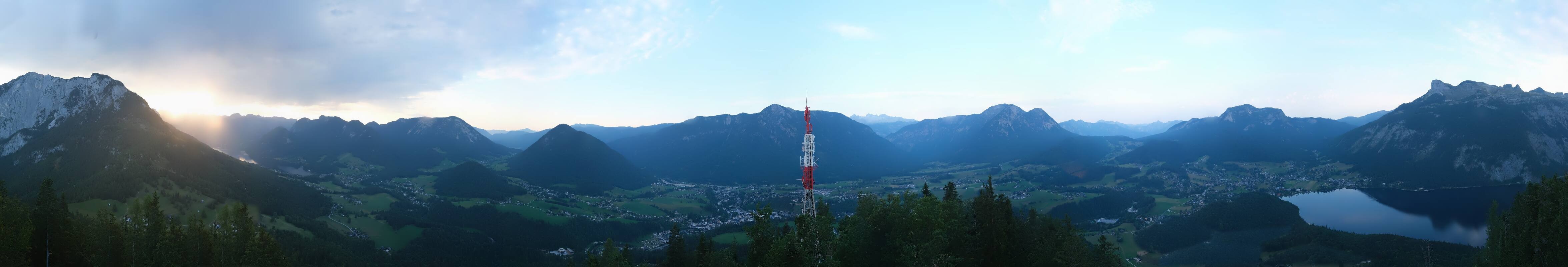 Archiv Foto Webcam Altaussee - Aussichtsturm Tressensteinwarte