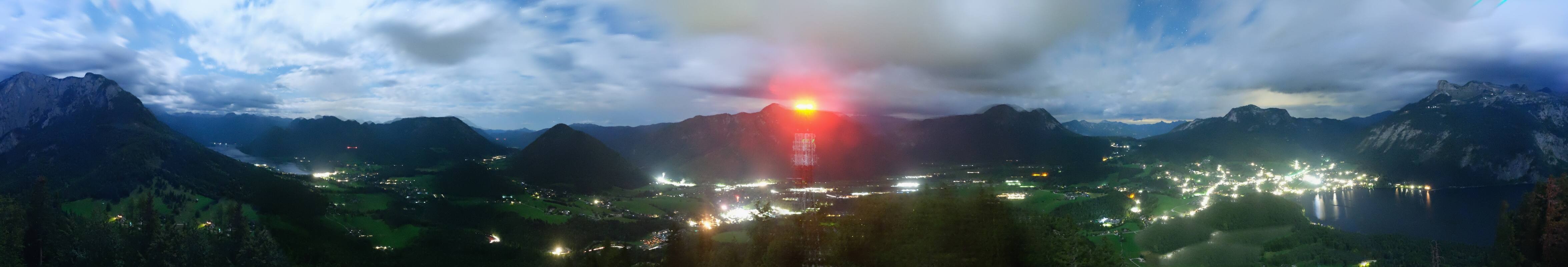 Archiv Foto Webcam Altaussee - Aussichtsturm Tressensteinwarte