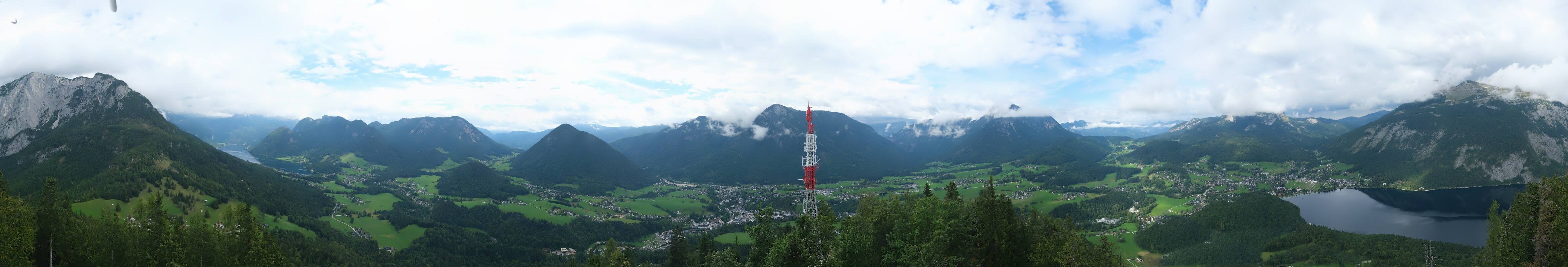 Archiv Foto Webcam Altaussee - Aussichtsturm Tressensteinwarte