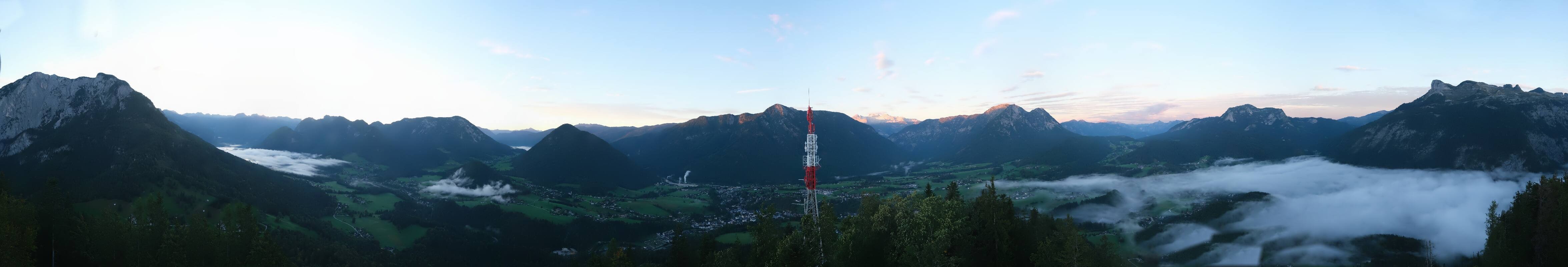 Archiv Foto Webcam Altaussee - Aussichtsturm Tressensteinwarte