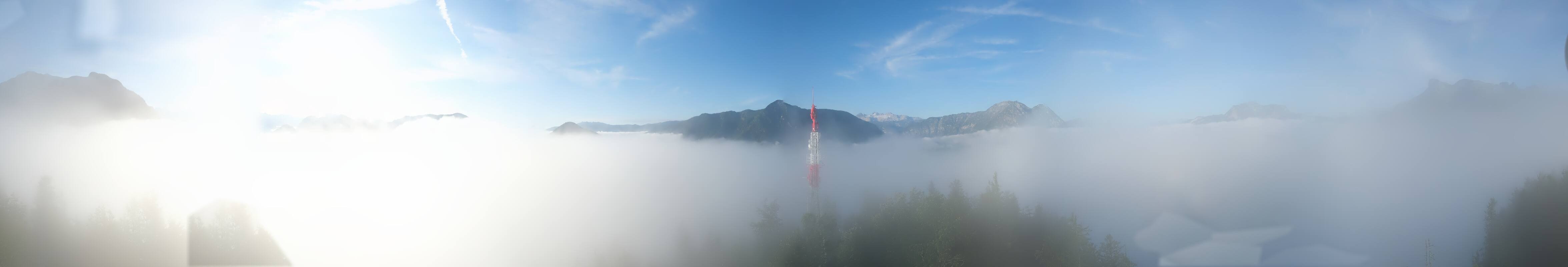Archiv Foto Webcam Altaussee - Aussichtsturm Tressensteinwarte