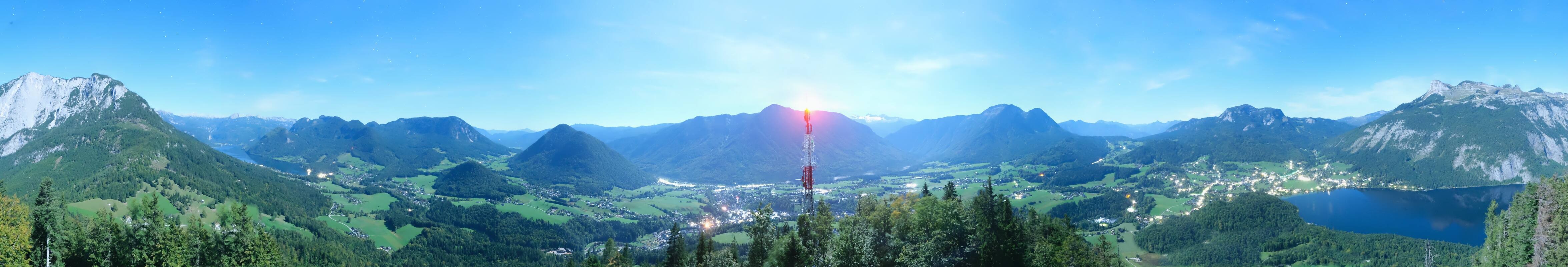 Archiv Foto Webcam Altaussee - Aussichtsturm Tressensteinwarte