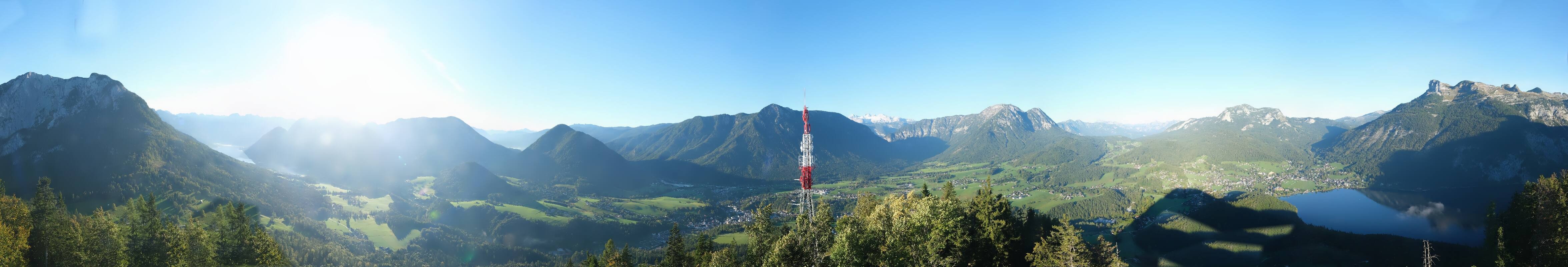 Archiv Foto Webcam Altaussee - Aussichtsturm Tressensteinwarte