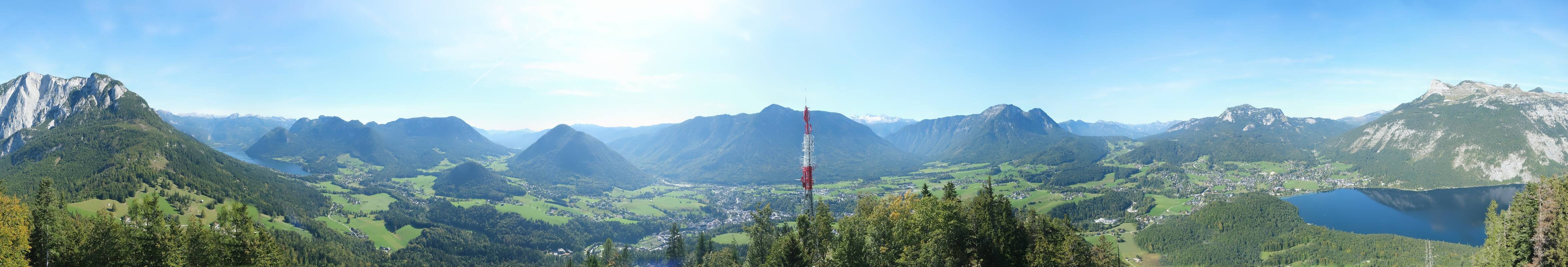 Archiv Foto Webcam Altaussee - Aussichtsturm Tressensteinwarte