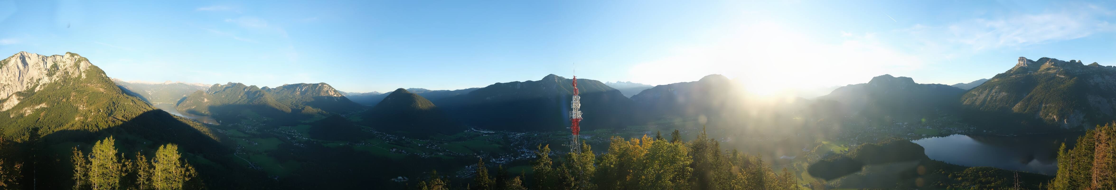 Archiv Foto Webcam Altaussee - Aussichtsturm Tressensteinwarte