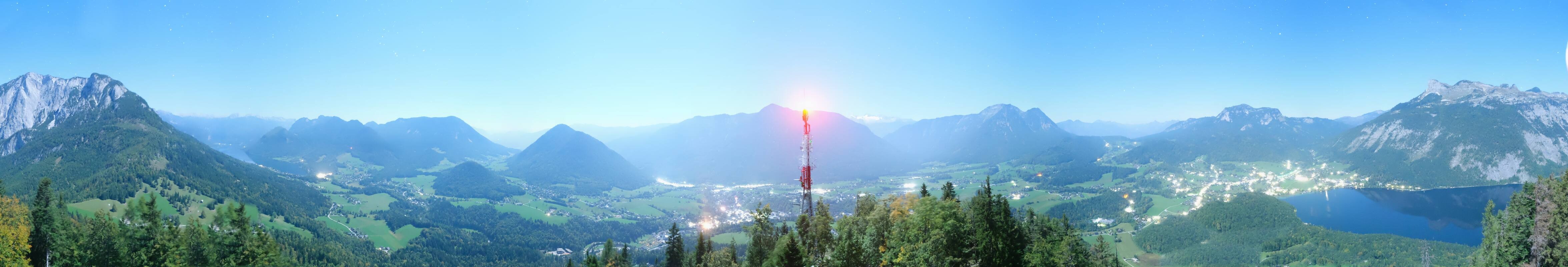 Archiv Foto Webcam Altaussee - Aussichtsturm Tressensteinwarte