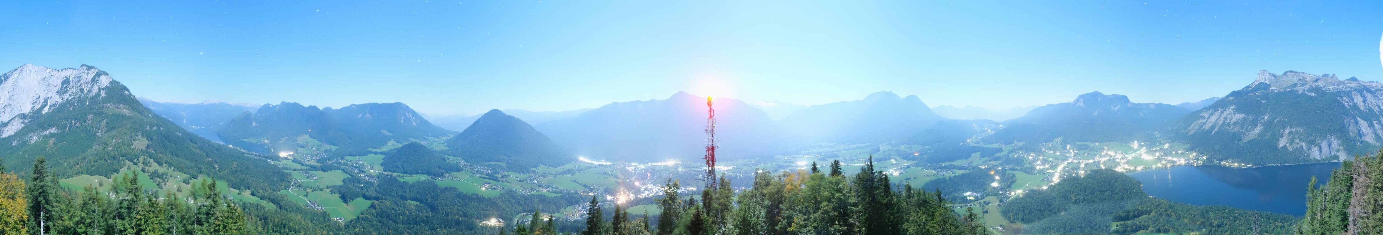 Archiv Foto Webcam Altaussee - Aussichtsturm Tressensteinwarte