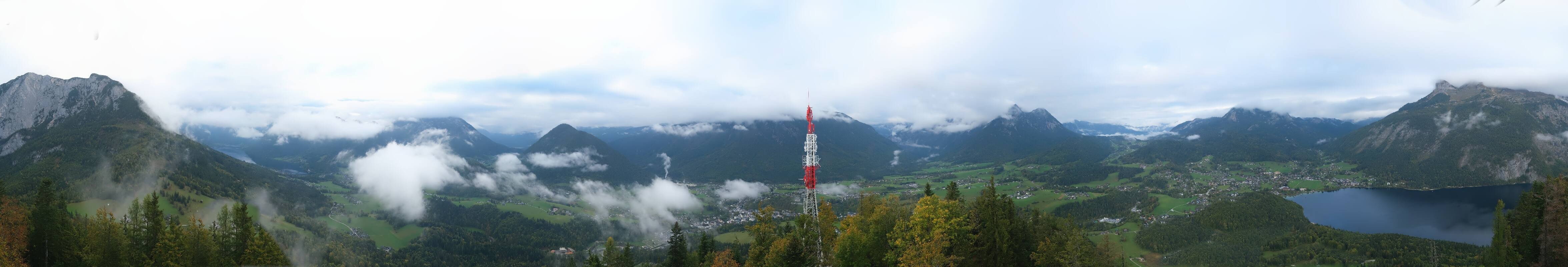 Archiv Foto Webcam Altaussee - Aussichtsturm Tressensteinwarte