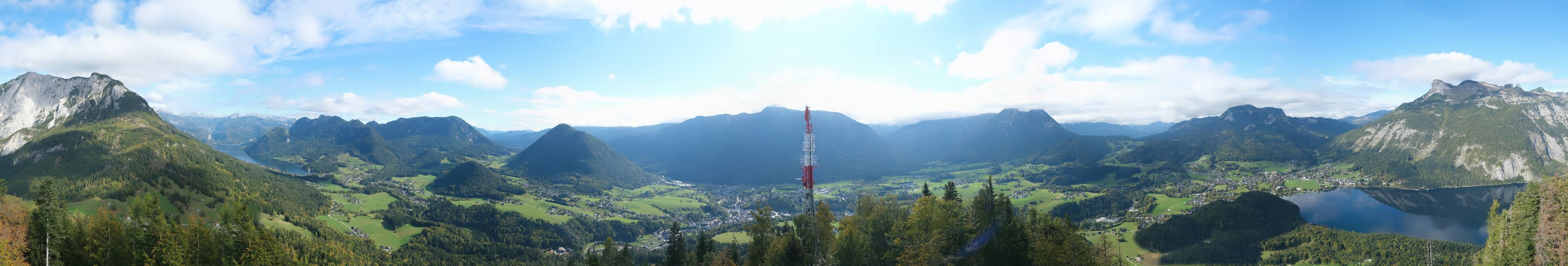 Archiv Foto Webcam Altaussee - Aussichtsturm Tressensteinwarte