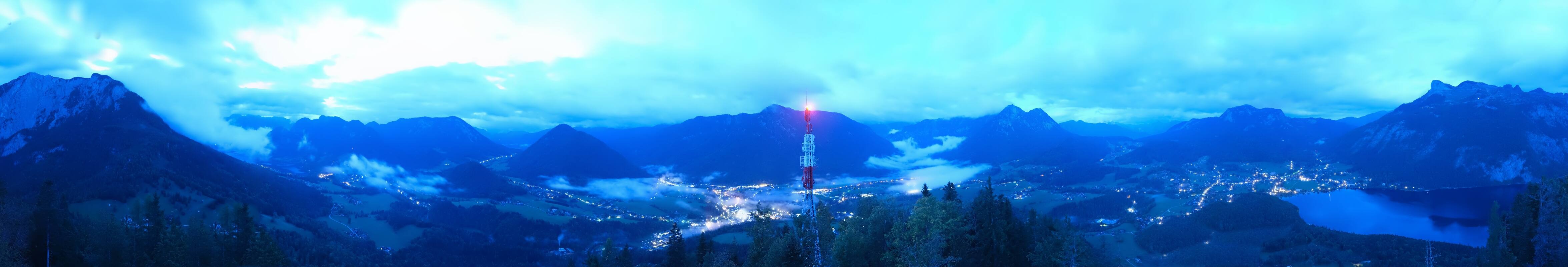 Archiv Foto Webcam Altaussee - Aussichtsturm Tressensteinwarte