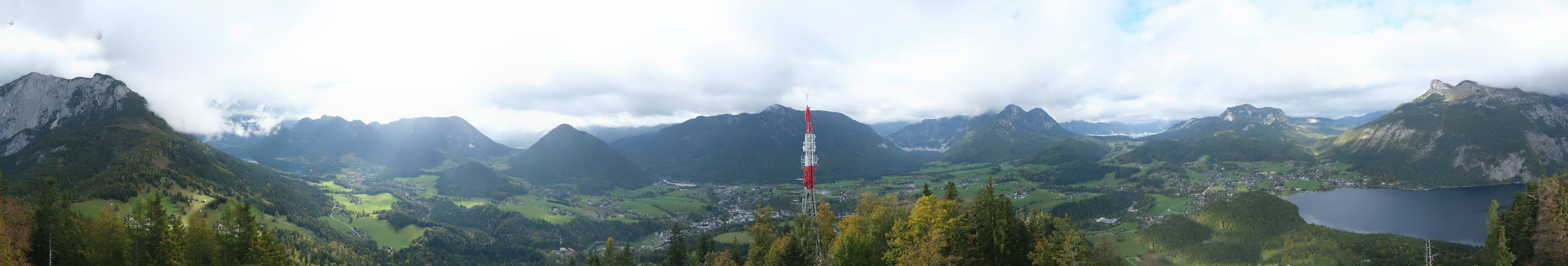 Archiv Foto Webcam Altaussee - Aussichtsturm Tressensteinwarte
