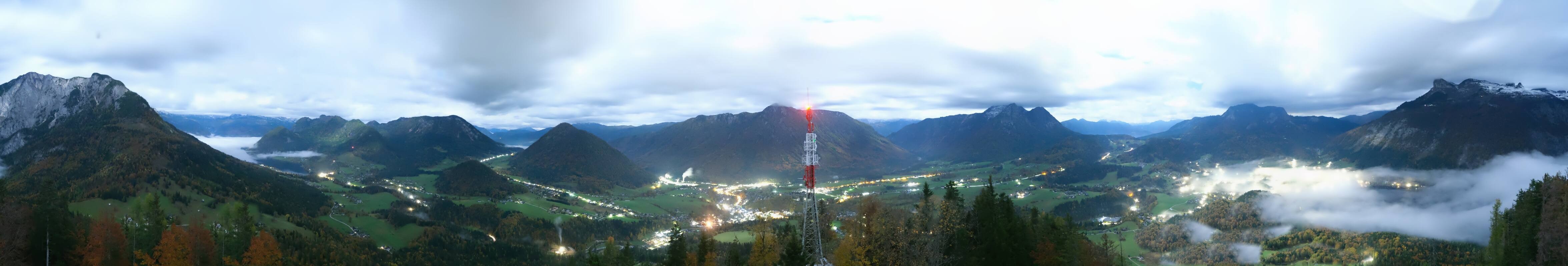 Archiv Foto Webcam Altaussee - Aussichtsturm Tressensteinwarte