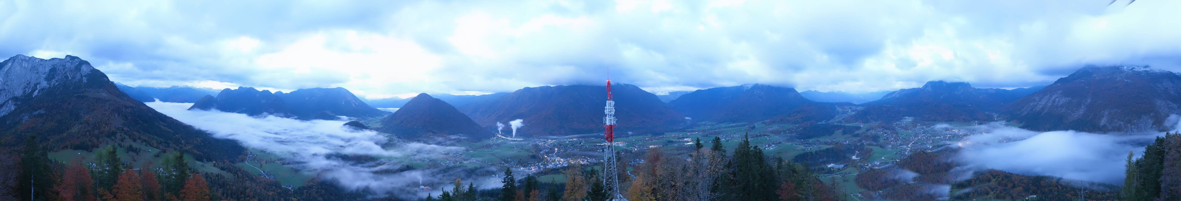 Archiv Foto Webcam Altaussee - Aussichtsturm Tressensteinwarte
