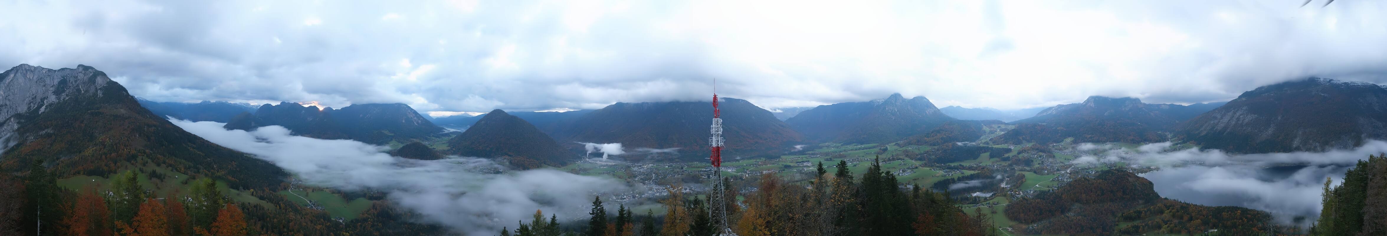 Archiv Foto Webcam Altaussee - Aussichtsturm Tressensteinwarte