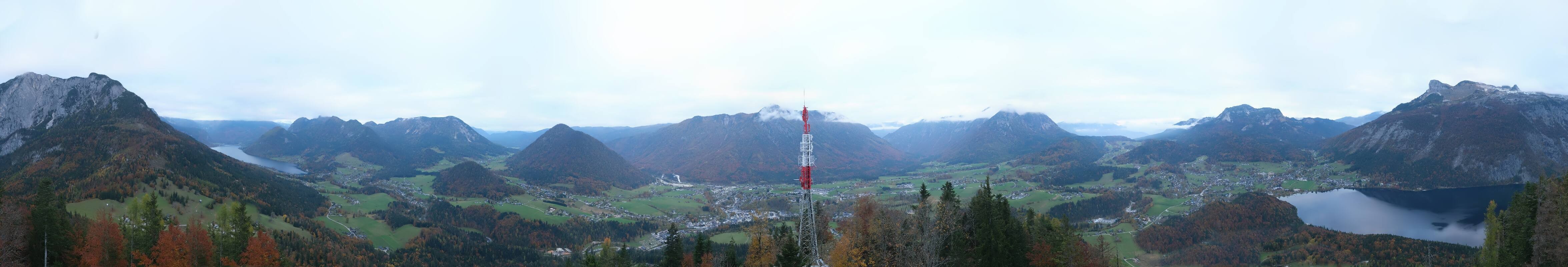 Archiv Foto Webcam Altaussee - Aussichtsturm Tressensteinwarte