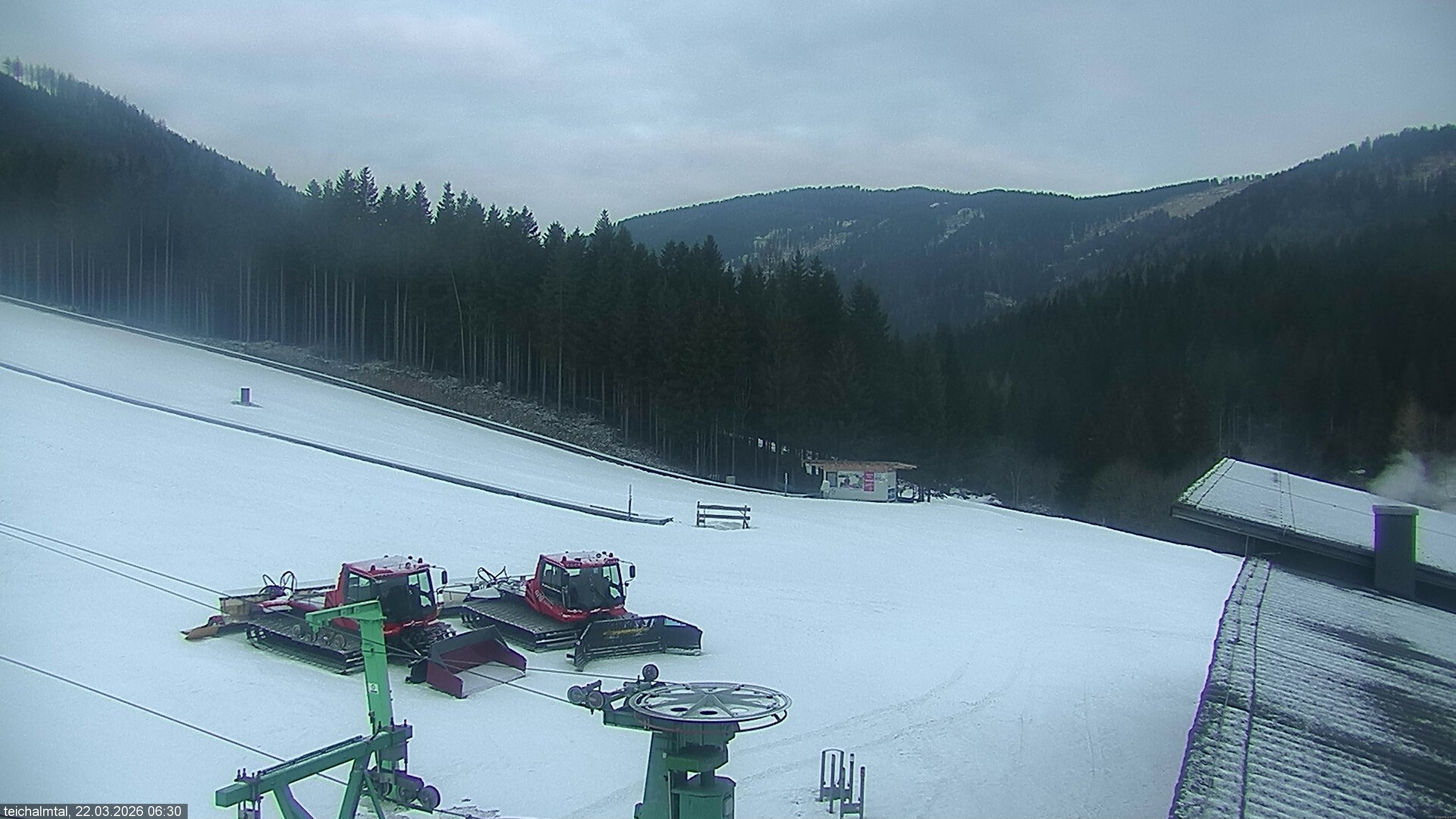 Archived image Webcam alp Teichalm, Styria