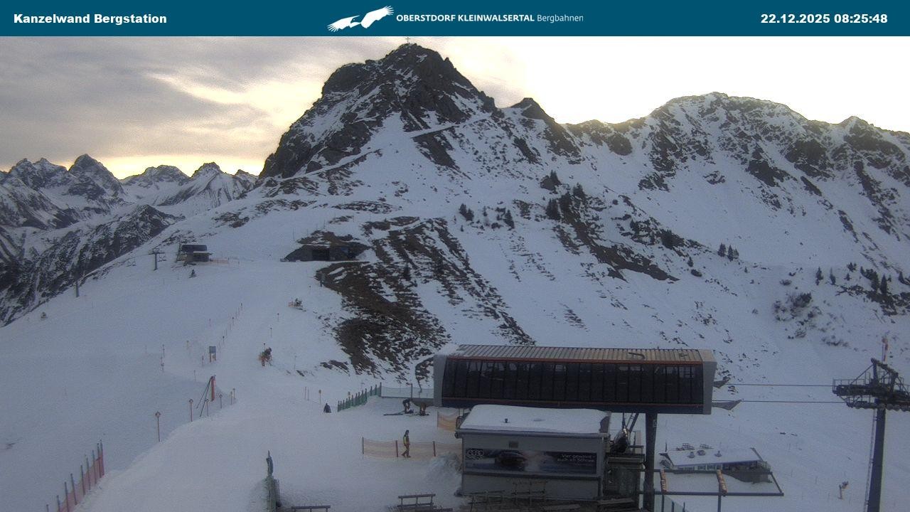 Archiv Foto Webcam Gipfelstation Kanzelwand
