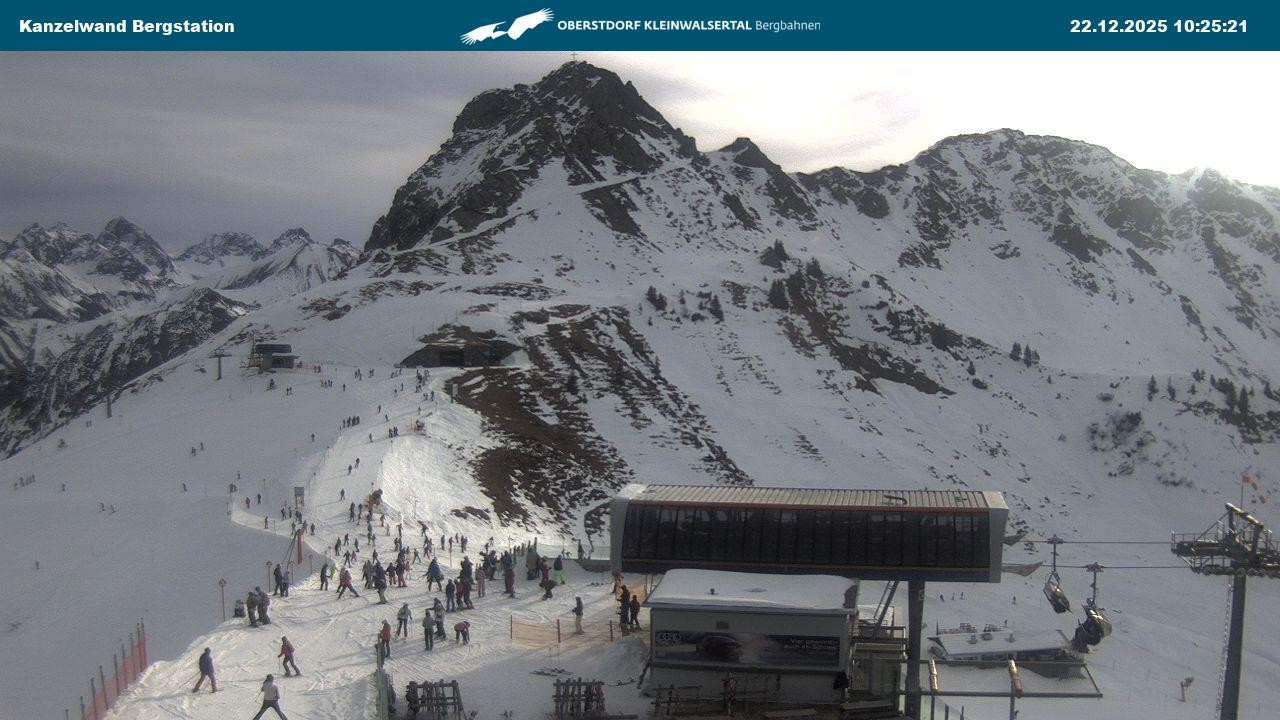 Archiv Foto Webcam Gipfelstation Kanzelwand