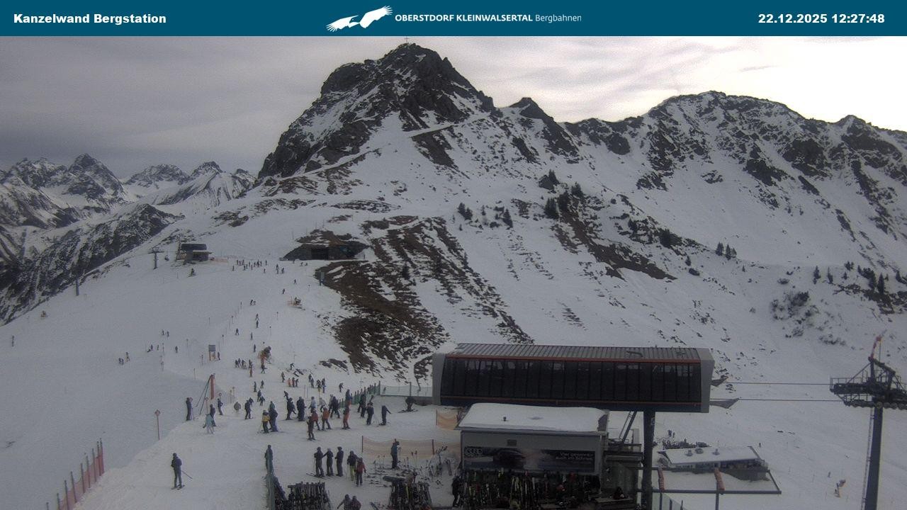 Archiv Foto Webcam Gipfelstation Kanzelwand