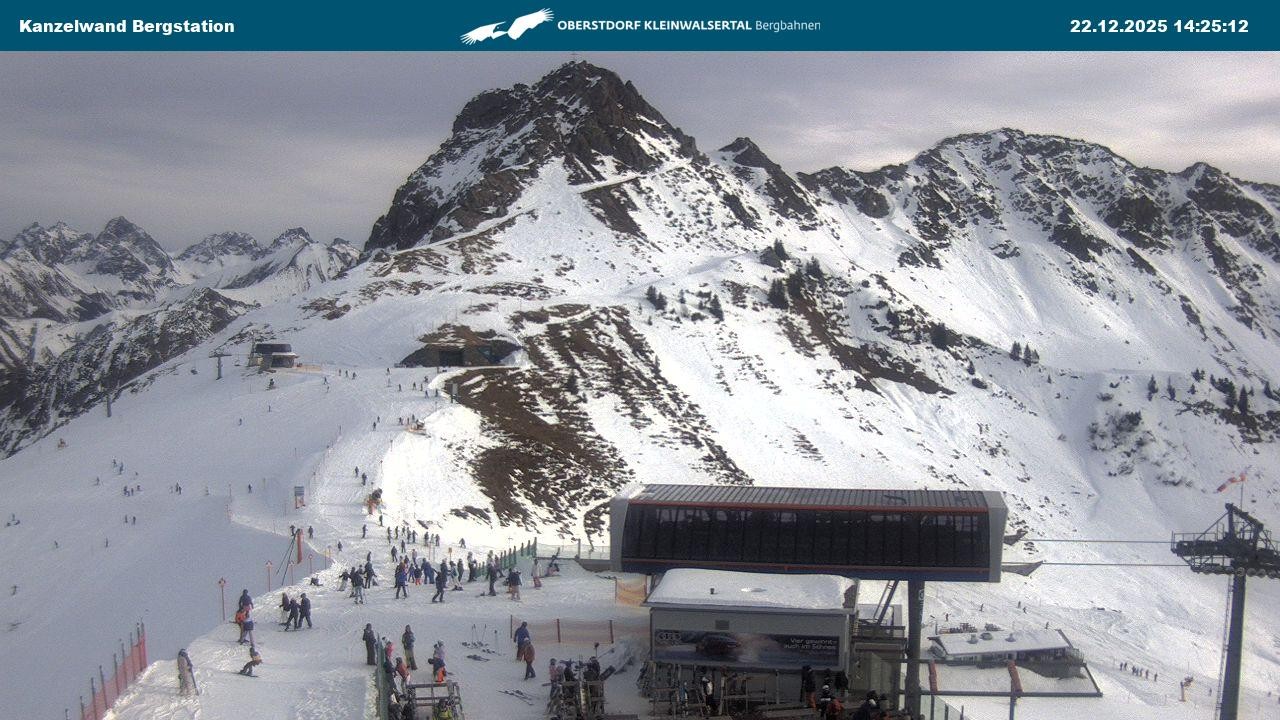 Archiv Foto Webcam Gipfelstation Kanzelwand