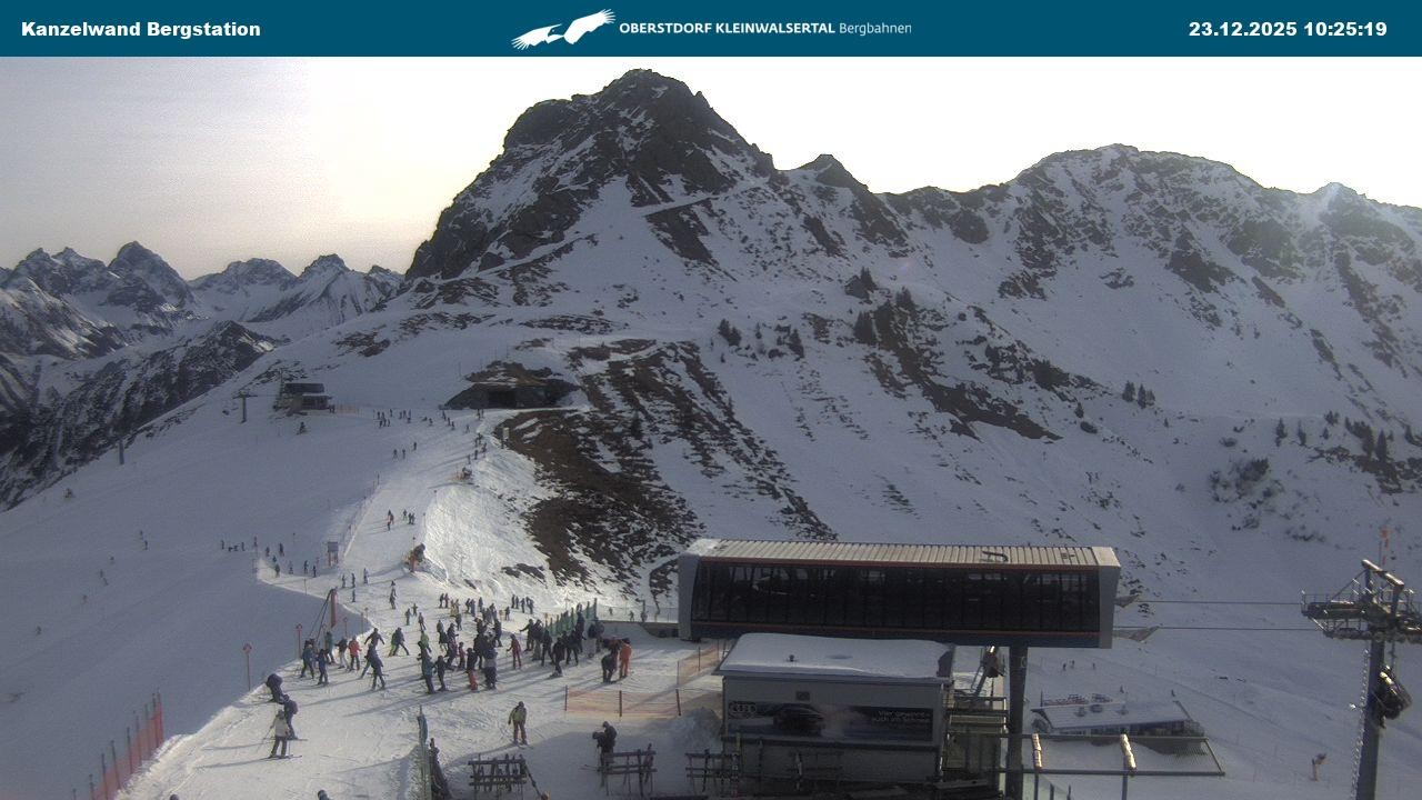 Archiv Foto Webcam Gipfelstation Kanzelwand