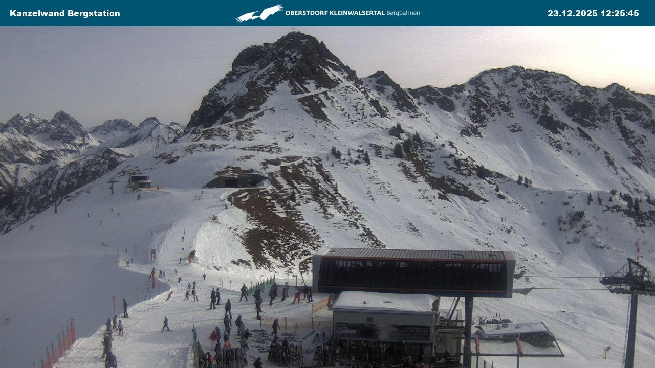 Archiv Foto Webcam Gipfelstation Kanzelwand