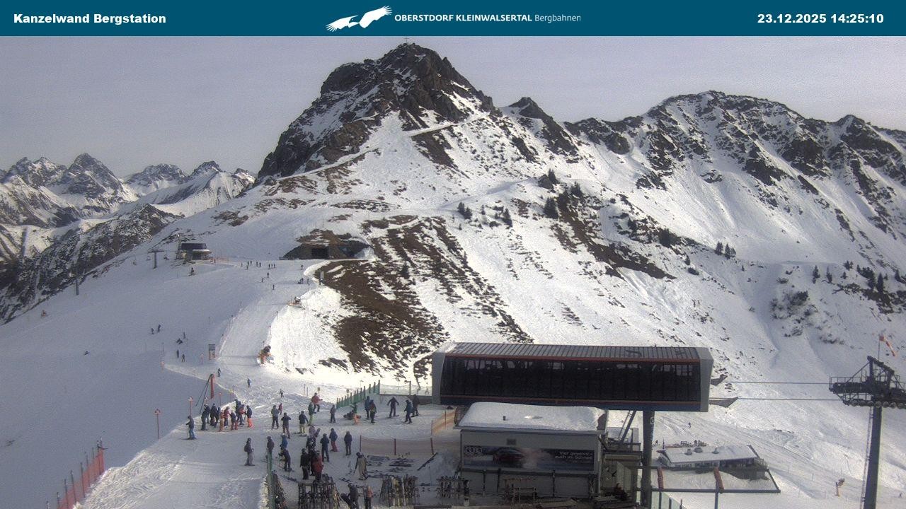 Archiv Foto Webcam Gipfelstation Kanzelwand