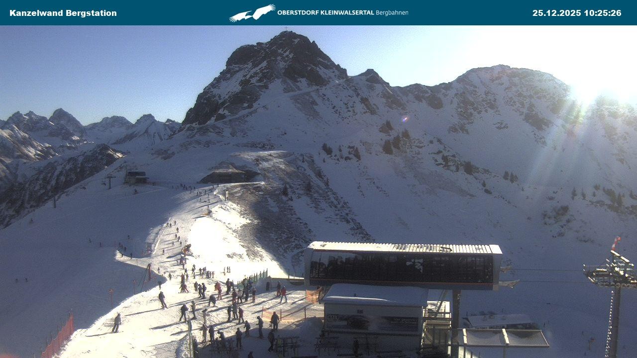 Archiv Foto Webcam Gipfelstation Kanzelwand