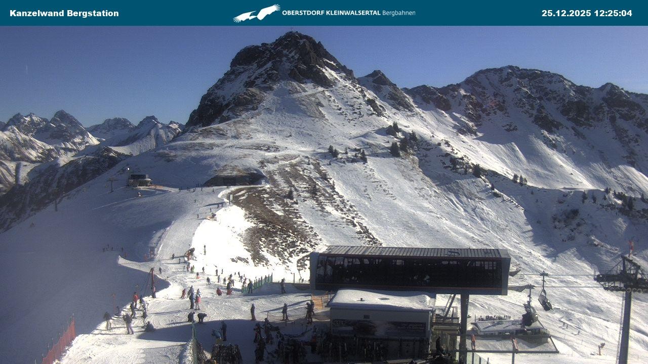Archiv Foto Webcam Gipfelstation Kanzelwand