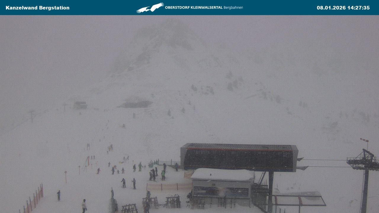 Archiv Foto Webcam Gipfelstation Kanzelwand