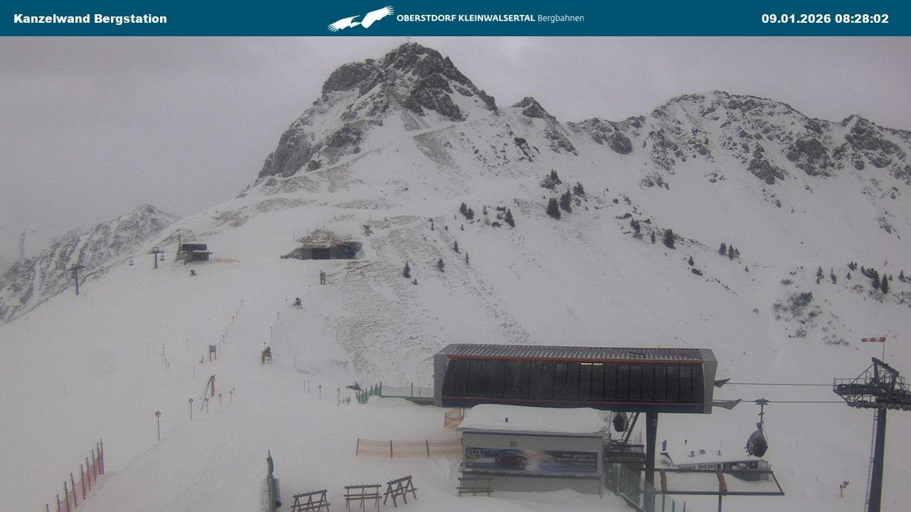 Archived image Webcam Top station Kanzelwand