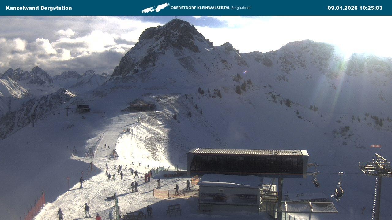 Archived image Webcam Top station Kanzelwand