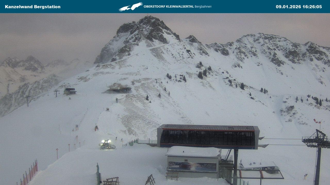 Archiv Foto Webcam Gipfelstation Kanzelwand