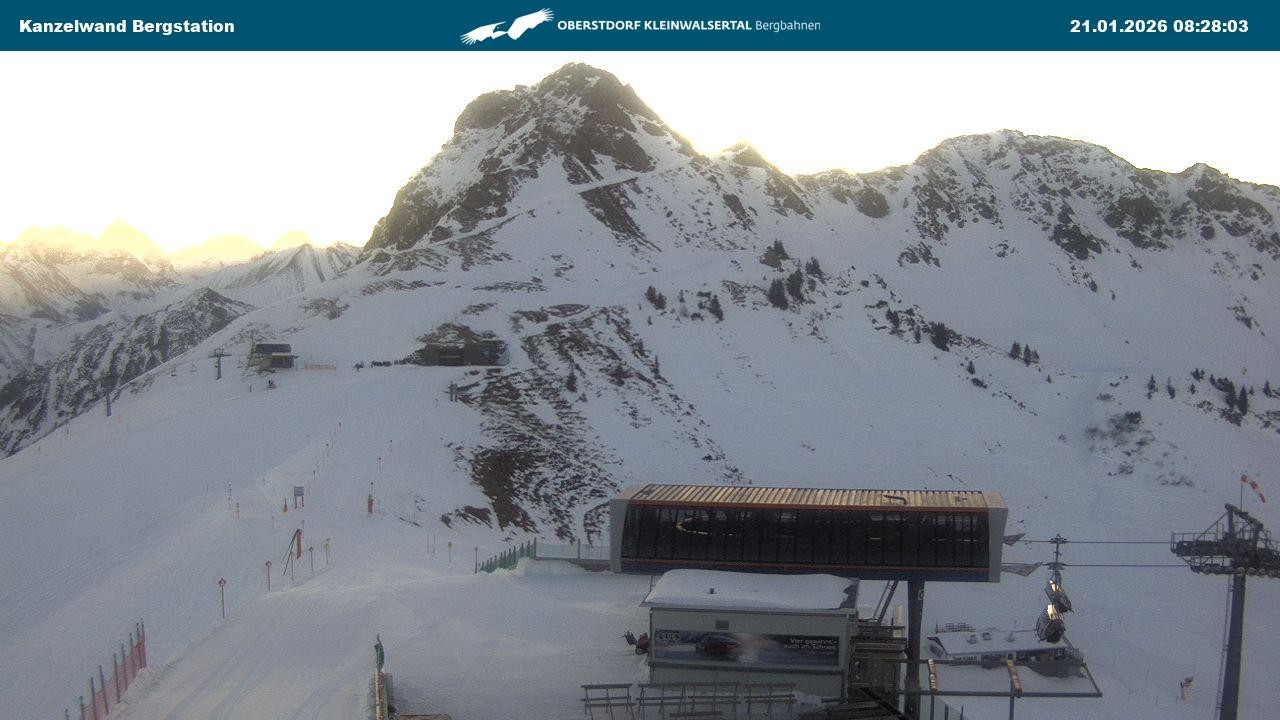 Archiv Foto Webcam Gipfelstation Kanzelwand