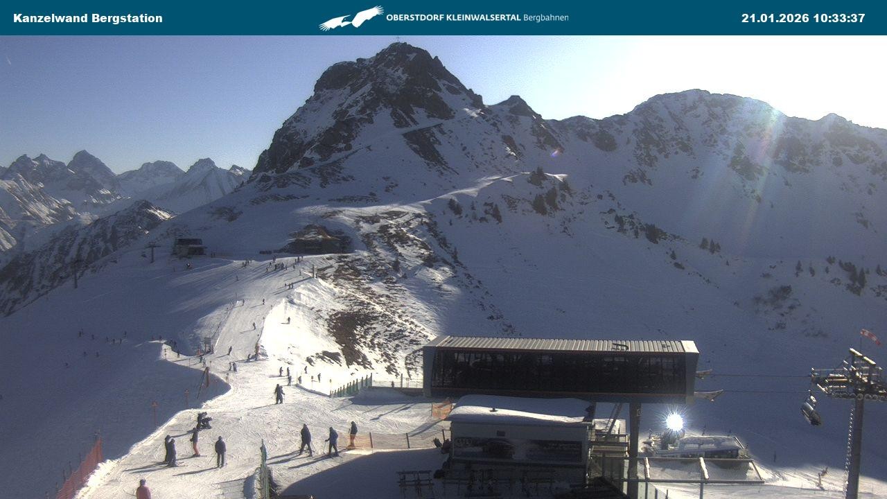 Archiv Foto Webcam Gipfelstation Kanzelwand