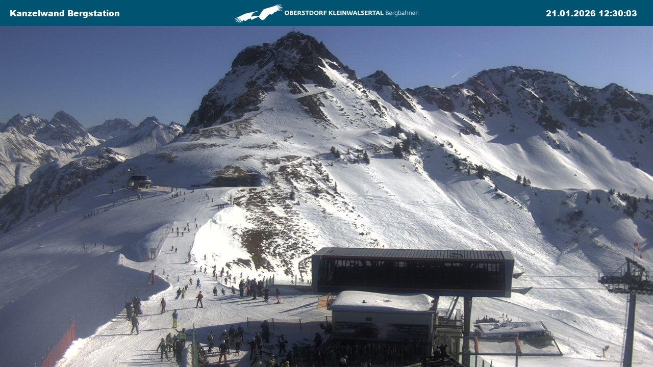Archiv Foto Webcam Gipfelstation Kanzelwand