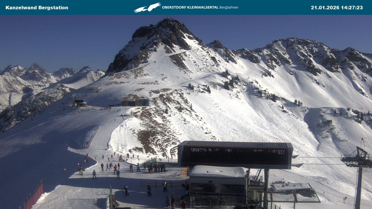 Archiv Foto Webcam Gipfelstation Kanzelwand