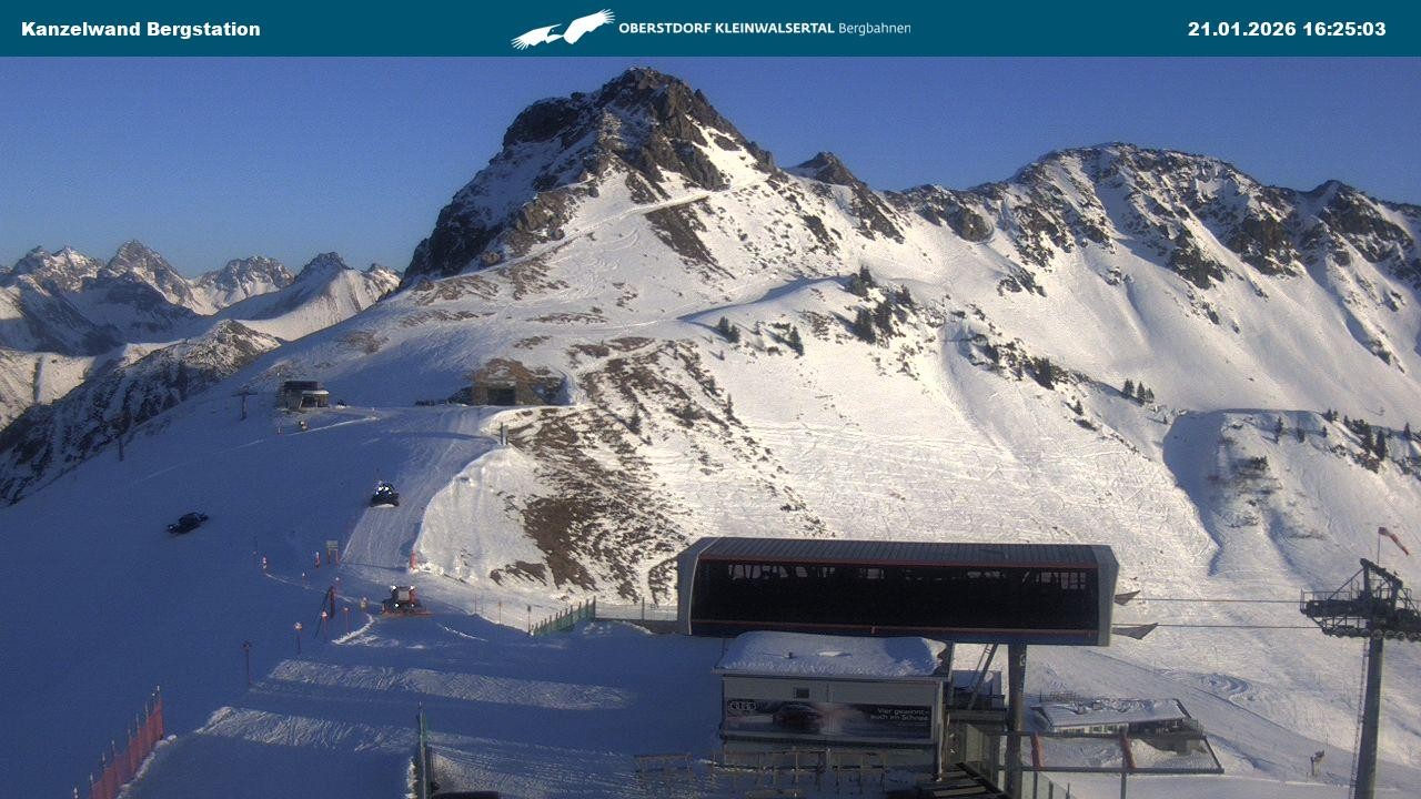 Archiv Foto Webcam Gipfelstation Kanzelwand