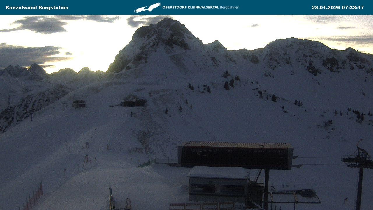 Archiv Foto Webcam Gipfelstation Kanzelwand